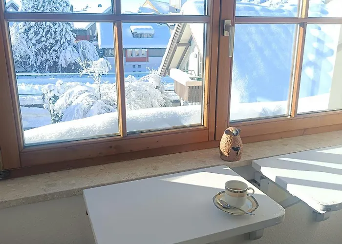 Allgaeu Vibes - Oberstaufenplus, Zugang Bahnhof, Mit Aussicht, Wettergeschuetzter Balkon *
