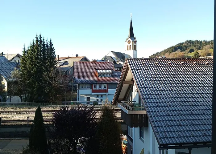 Allgaeu Vibes - Oberstaufenplus, Zugang Bahnhof, Mit Aussicht, Wettergeschuetzter Balkon *