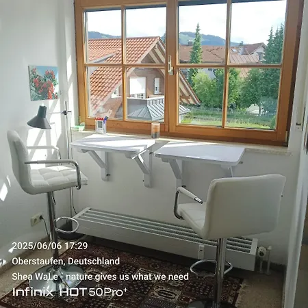 Allgaeu Vibes - Fusslaeufige Erreichbarkeit Vom Bahnhof, Mit Aussicht, Wettergeschuetzter Balkon * Oberstaufen