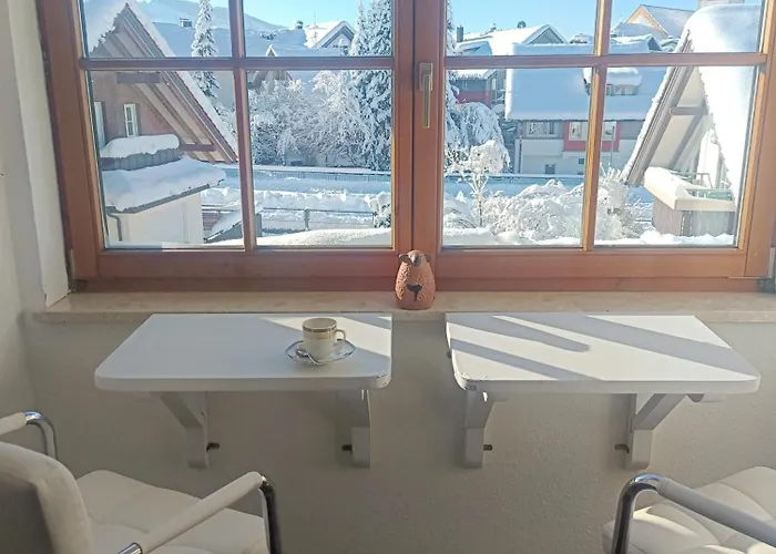 Allgaeu Vibes - Oberstaufenplus, Zugang Bahnhof, Mit Aussicht, Wettergeschuetzter Balkon
