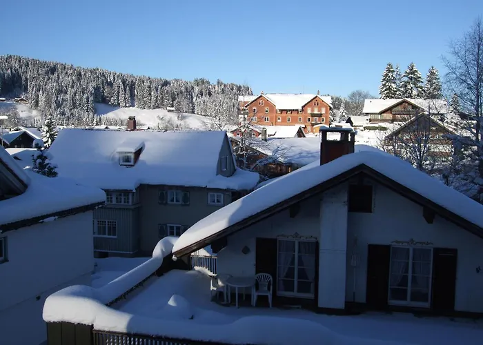 Allgaeu Vibes - Oberstaufenplus, Zugang Bahnhof, Mit Aussicht, Wettergeschuetzter Balkon Oberstaufen